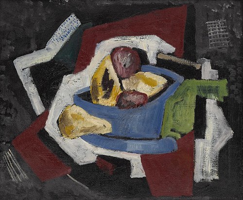 Still Life with Blue Bowl, , Marsden Hartley