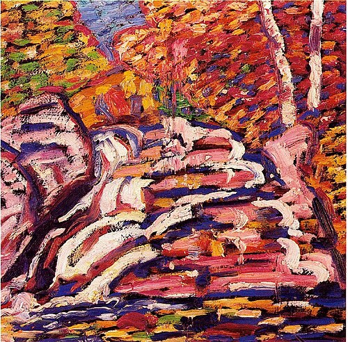 Paysage, 1910, Marsden Hartley