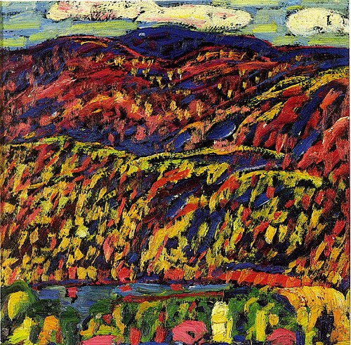 Kezar Lake, Autumn Morning, 1910, Marsden Hartley