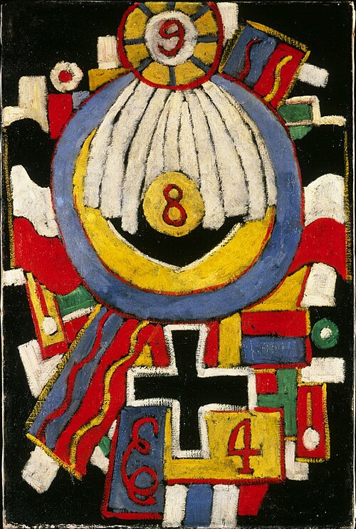 Portrait, 1914, Marsden Hartley