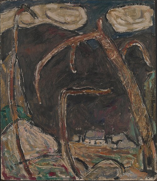 The Dark Mountain, No. 1, 1909, Marsden Hartley