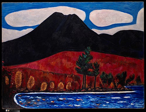 Mt. Katahdin, Maine, No. 2, 1939, Marsden Hartley