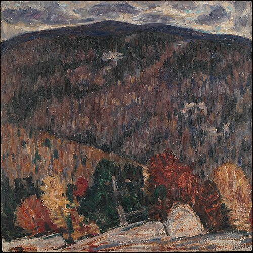 Landscape No. 25, 1908, Marsden Hartley