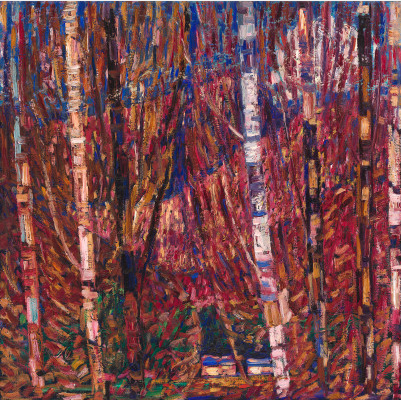 Maine Woods, 1908, Marsden Hartley