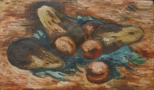 Eggplants and Pomegranates, , Marsden Hartley