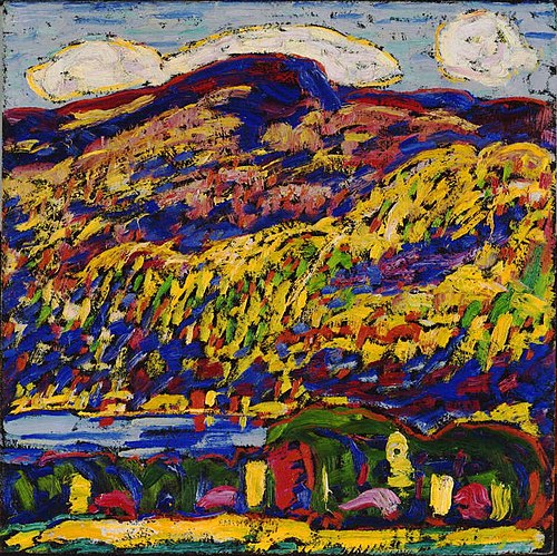 Mountain Lake--Autumn, 1910, Marsden Hartley