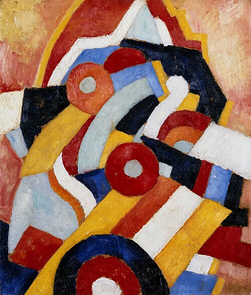 Abstraction, 1914, Marsden Hartley
