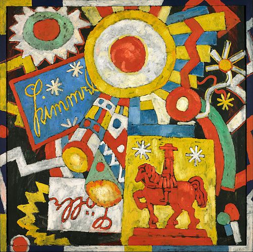 Himmel, 1914, Marsden Hartley