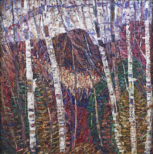 White Birches, 1908, Marsden Hartley