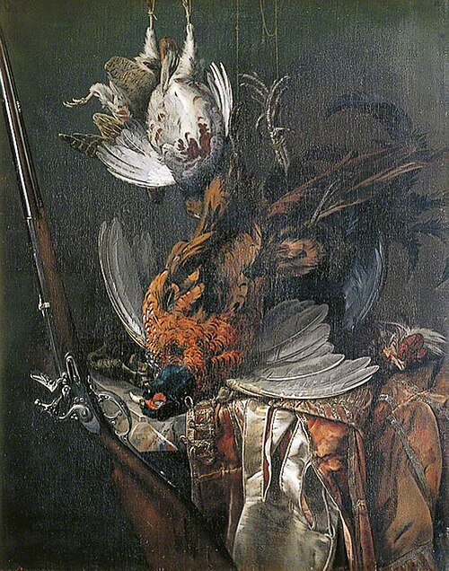 Still Life with Dead Game, 1673, Willem van Aelst