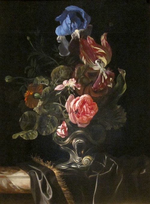 Flower Still Life, 1663, Willem van Aelst