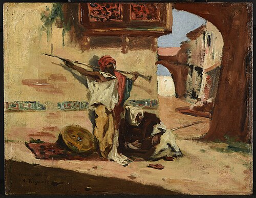 Sentinelle marocaine, 1872, Henri Regnault