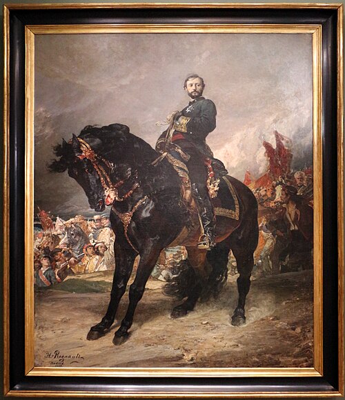 Juan Prim, 8 octobre 1868, 1869, Henri Regnault