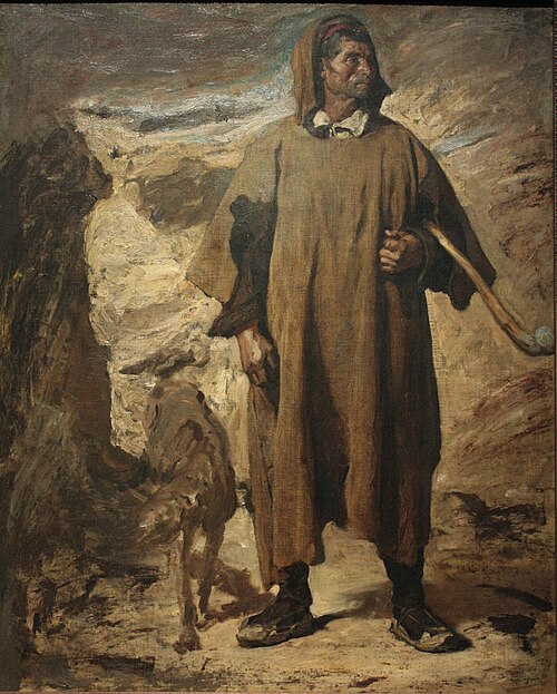 Berger des montagnes de la Castille, 1868, Henri Regnault
