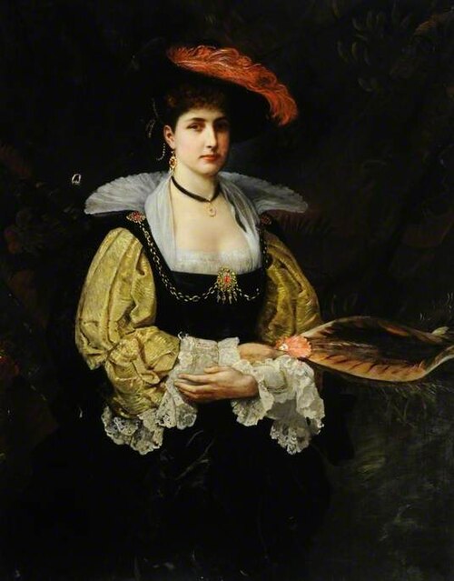 Portrait of a Lady, 1878, George Adolphus Storey