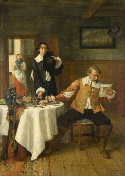 The Hungry Messenger, 1890, George Adolphus Storey