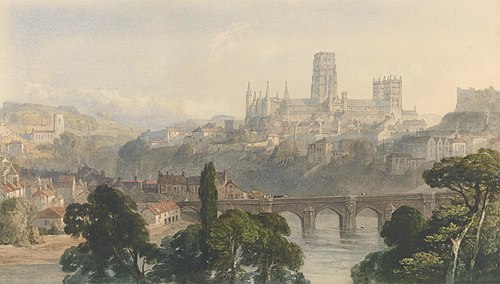 Durham Cathedral, 1846, George Arthur Fripp