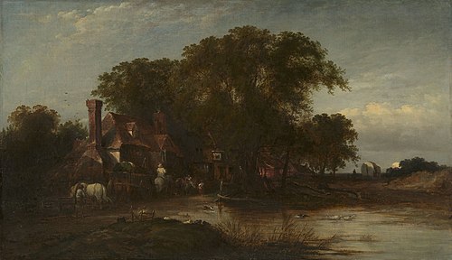 The Half-Way House, 1847, George Augustus Williams