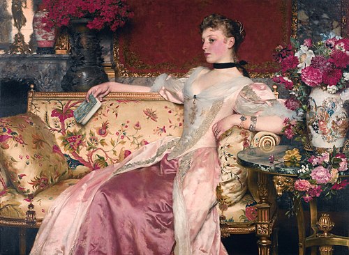 A moment of repose., 1890, Władysław Czachórski