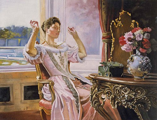 Dama z klejnotami, 1890, Władysław Czachórski