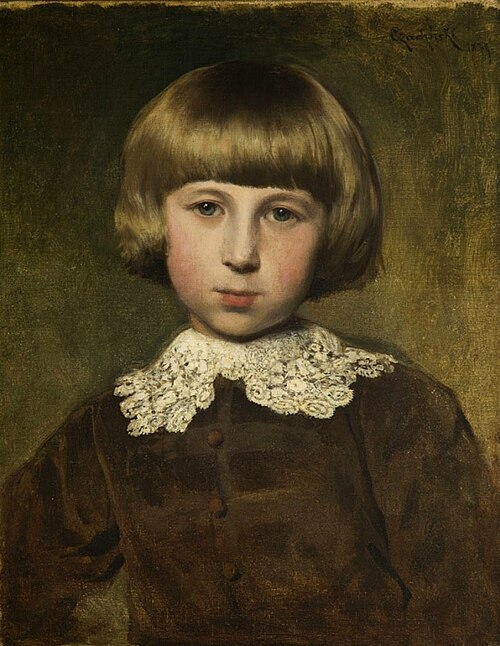 Porträt des Wladek Szerner, 1879, Władysław Czachórski