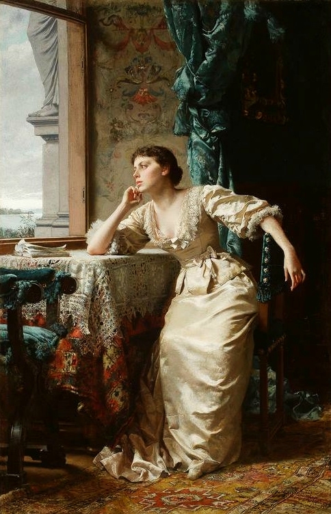La Pensive., 1883, Władysław Czachórski