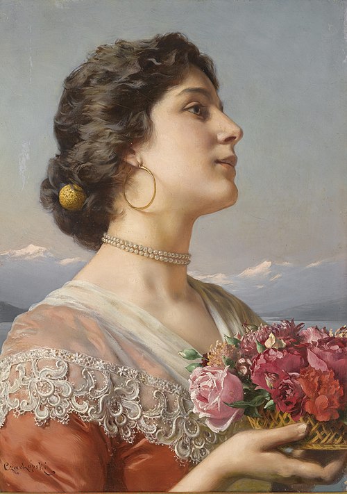 The Bouquet, 1900, Władysław Czachórski