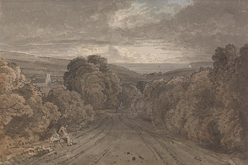 Approach to Hastings, , George, the younger Barret