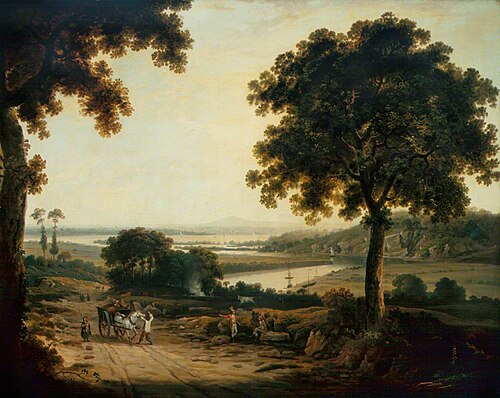 The Conflux of the Severn and the Wye, , George Barret, Sr.