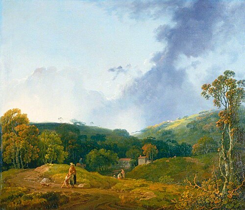 Landscape, Morning, , George Barret, Sr.