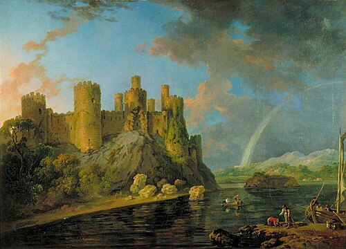 Conway Castle, , George Barret, Sr.