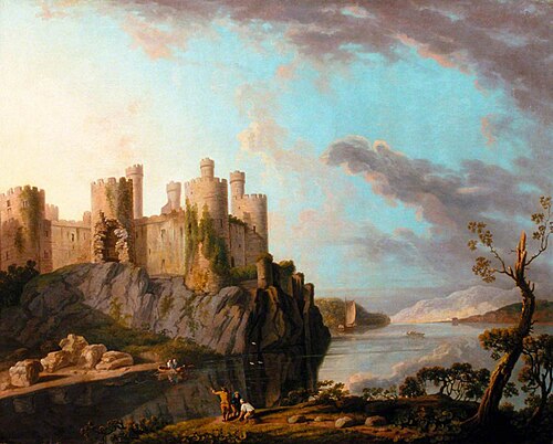 Conway Castle, , George Barret, Sr.