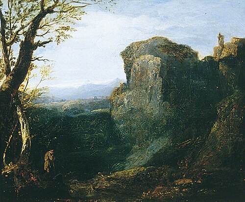 The Falls of Tivoli, , George Barret
