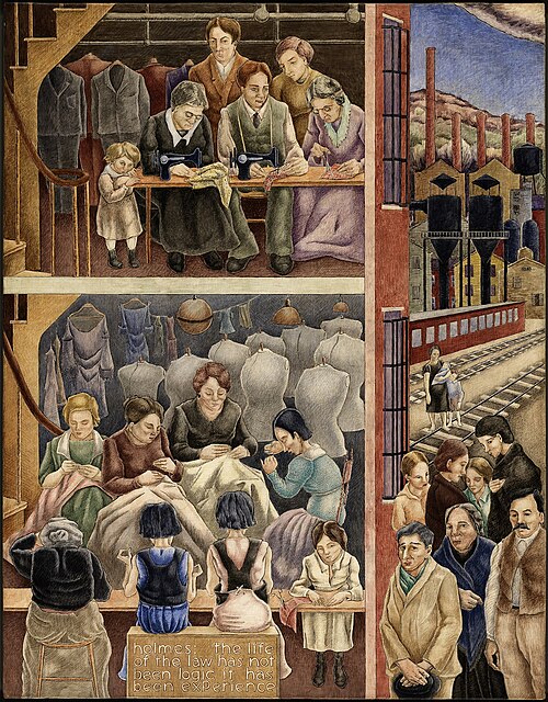 Sweatshop, 1935, George Biddle
