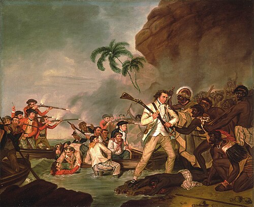 Death of Captain James Cook, 1783, George Carter