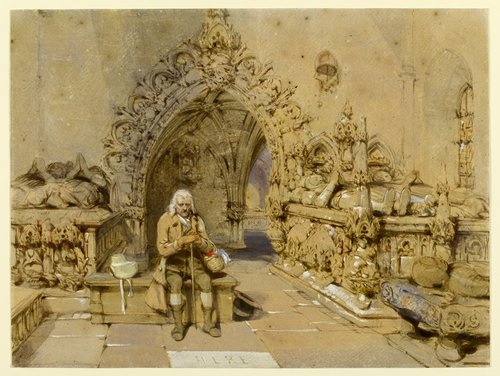 The grave of little Nell, 1867, George Cattermole