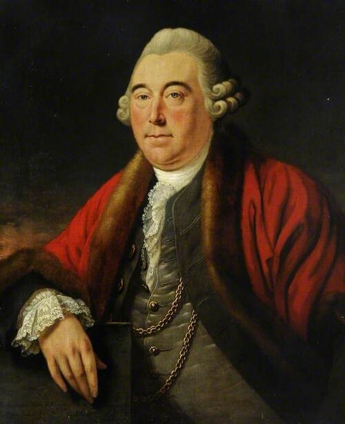 Joseph Outram, Wine Merchant and Mayor of Hull, 1775, George Chalmers