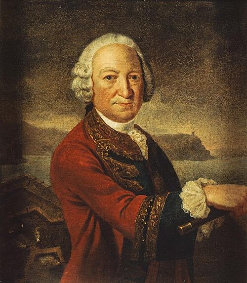 William Blakeney, Lord Blakeney, 1672 - 1761. The defender of Minorca, 1756, George Chalmers