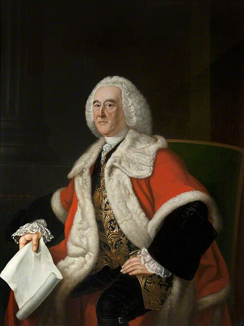 George Drummond, 1687 - 1766. Lord Provost of Edinburgh, 1764, George Chalmers