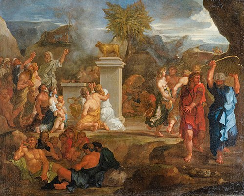 The Adoration of the Golden Calf, , Sébastien Bourdon
