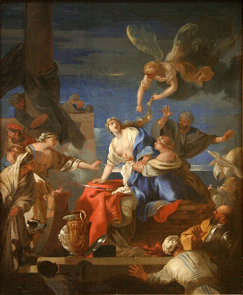 La mort de Didon, 1700, Sébastien Bourdon