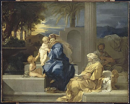 La Sainte Famille, 1655, Sébastien Bourdon