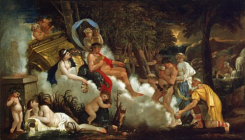 Bacchanalia, 1650, Sébastien Bourdon
