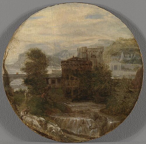 Landschaft (zugeschrieben), 1643, Sébastien Bourdon