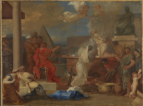 Painting, 1650, Sébastien Bourdon