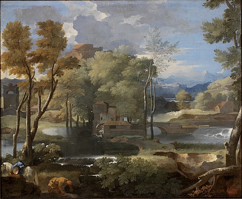 Landscape with a Mill, 1655, Sébastien Bourdon