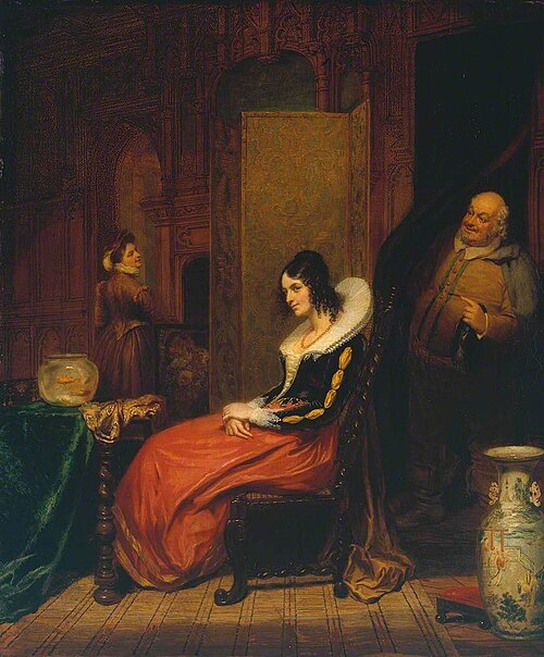 Falstaff’s Assignation with Mrs Ford, 1830, George Clint