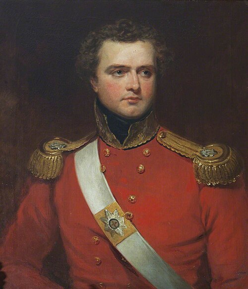 Captain, later Major General, Charles Ashe Windham, KCB (1810-1870), 1833, George Clint