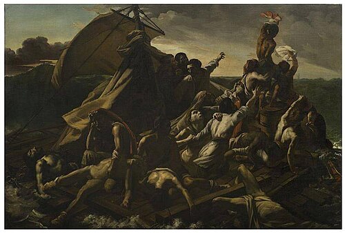 Raft of the Medusa, 1830, George Cooke
