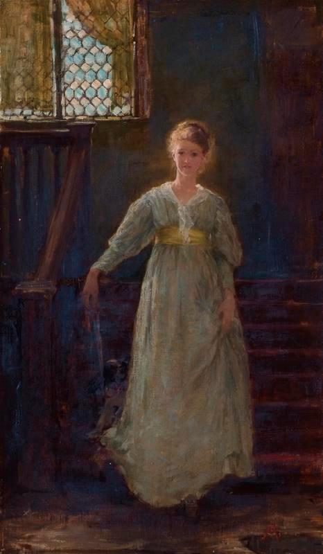 On the Staircase, , George Denholm Armour
